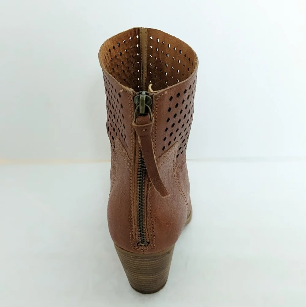 Nine west leather ankle boots